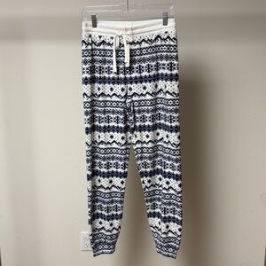 Z supply twilight fairisle jogger vanilla ice